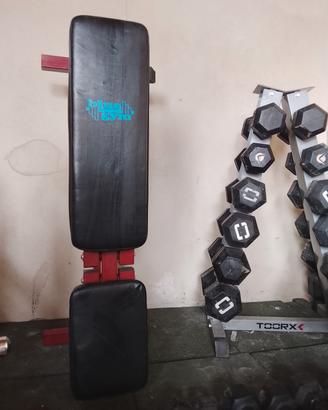 panca piana e inclinata 