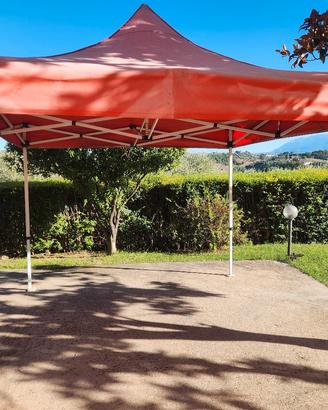 gazebo 3x3 professionale richiudibile alluminio