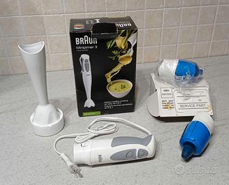 Braun Minipimer con funzione sottovuoto