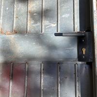 Porta Zincata usata per Cantina o Loc. Tecnico