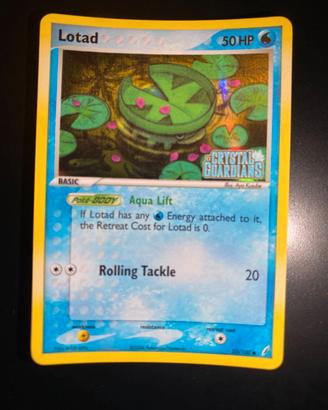 Lotad Stamped (CG 55/100) EX Crystal Guardians NM