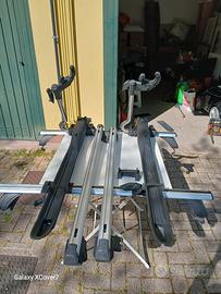 Porta biciclette originale AUDI con barre