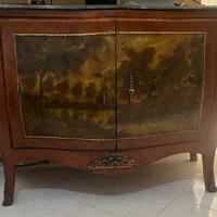 Elegante mobile stile classico top marmo