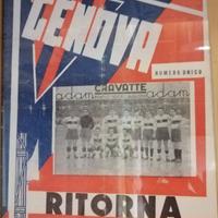 Pubblicazione Genoa 1935 - Il Genova Ritorna -