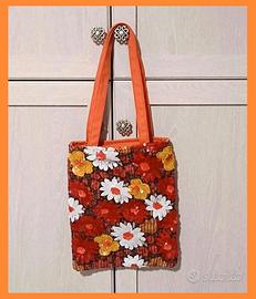 borsa Only. in tessuto e paillettes 