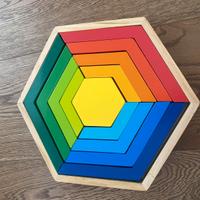 Gioco in legno Play tive - Arcobaleno