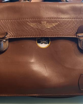BORSA VINTAGE PILOTA AERONAUTICA MILITARE 