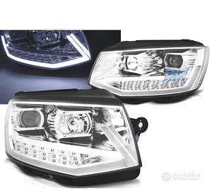 FARI VOLKSWAGEN VW T6 15-19 TRU DRL CROMATI CON FR