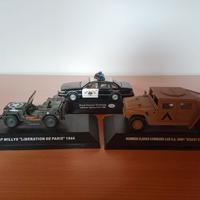 Lotto 3 modellini Polizia Esercito 1/43