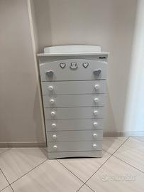 Cassettiera settimino