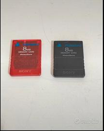 playstation 2 memory card originali sony 