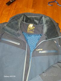 tuta da sci , stivali impermeabile, guanti