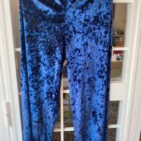 Pantalone velluto Blu