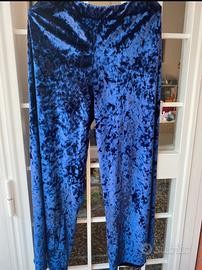Pantalone velluto Blu
