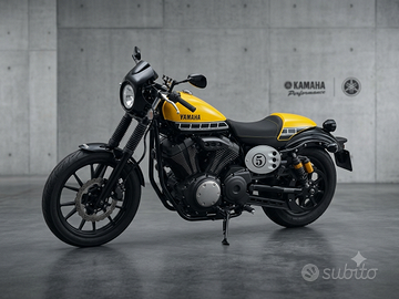 YAMAHA XV 950 Racer 60th - Borsa Casco Terminale
