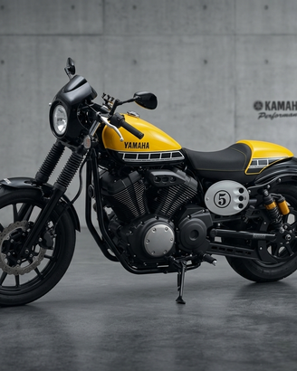 YAMAHA XV 950 Racer 60th - Borsa Casco Terminale