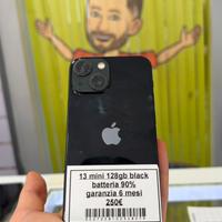 iPhone 13 MINI USATO 90% BATTERIA