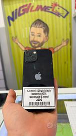 iPhone 13 MINI USATO 90% BATTERIA