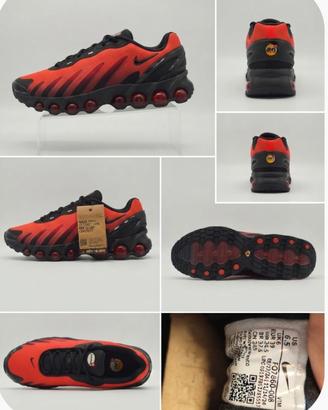 nike air max dn rossa e nera nuove taglia 39