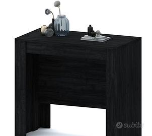 Tavolo allungabile nero
