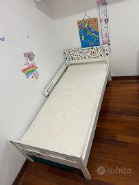Lettino Ikea kritter con materasso