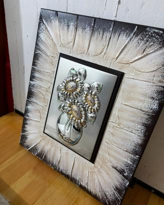 Quadro rilievo in argento NUOVO