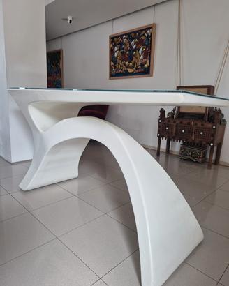 Tavolo Design Moderno Bianco