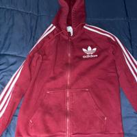 Felpa Adidas rossa taglia s Nuova Originale