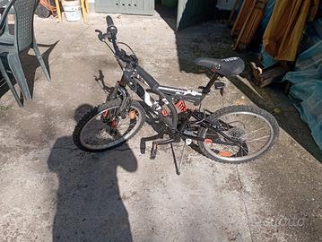 Mountain bike bambino biamortizzata 