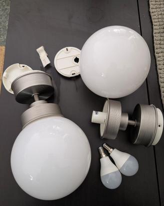Lampada/ Applique bagno Ikea x 2