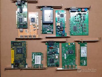 Lotto di 10 Schede PCI