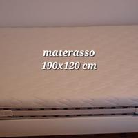 Letto piazza e mezza (con corredo base biancheria)