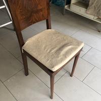 Sedie antiquariato interamente in legno