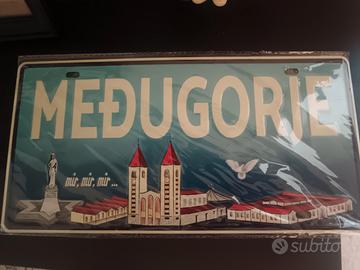 Targa Metallica Medugorje 