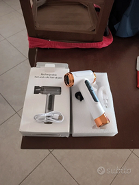 Asciugacapelli portatile ricaricabile nuovo!