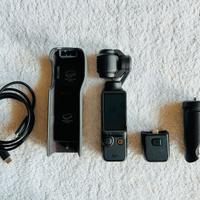 DJI Osmo Pocket 3 + custodia + mini-treppiede