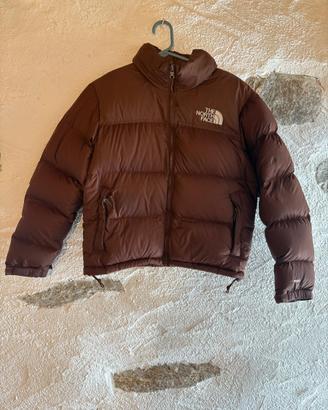 Piumino The North Face Nuptse donna marrone