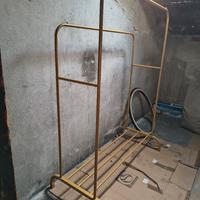 Rastrelliera con doppio supporto  a due altezze