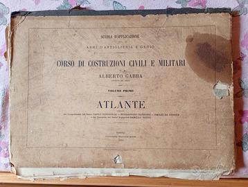 ATLANTE DEL  1871 - COSTRUZIONI CIVILI E MILITARI