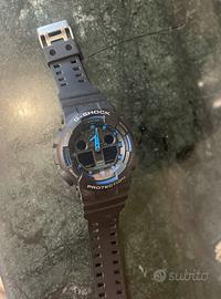 G-shock protection blu e nero