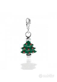 Ciondolo Charm Albero di Natale in Argento 925