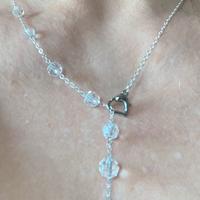 Parure cristallo e argento