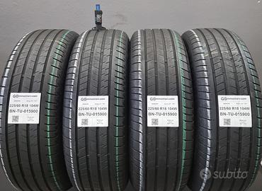 4 Pneumatici 225/60 R18 Bridgestone Alenza 001 * R