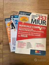 Libri concorso MIUR 253 funzionari – NLD + Simone