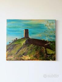 Torre Cotogna, olio su tela 60x40 cm