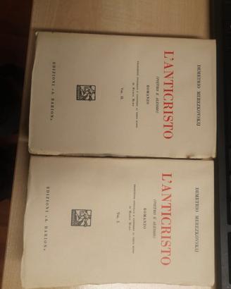 L'Anticristo di D. Merezkoskij Vol. 1 e 2 (1934)