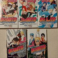 Boruto Naruto Next Generations Romanzo Vol. 1-5
