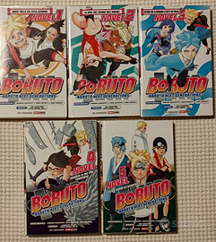 Boruto Naruto Next Generations Romanzo Vol. 1-5