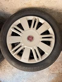 4 cerchi in alluminio originali fiat, 205/60 R16