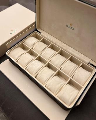 box porta orologi rolex  12 slot 
